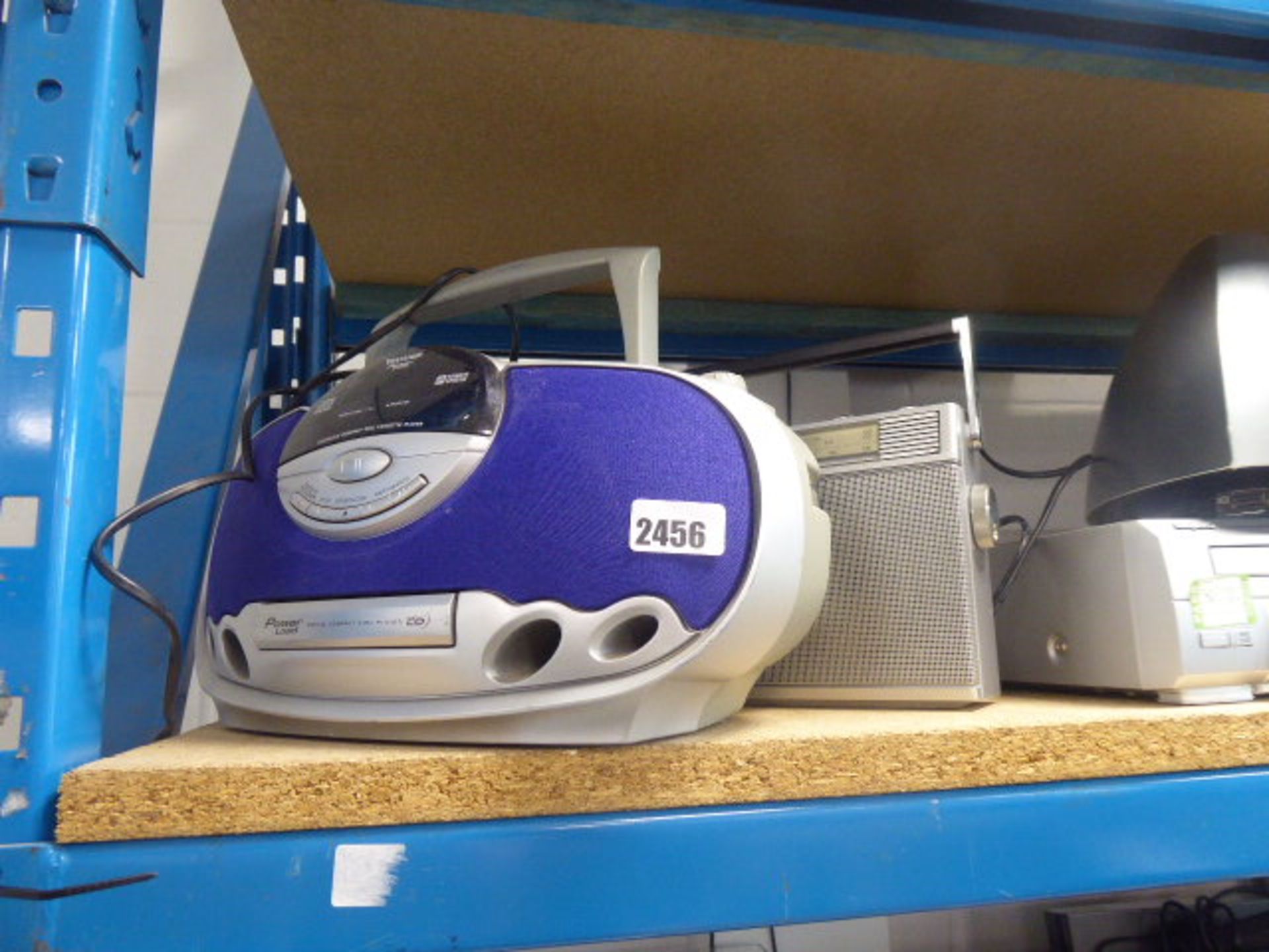CD player and radio