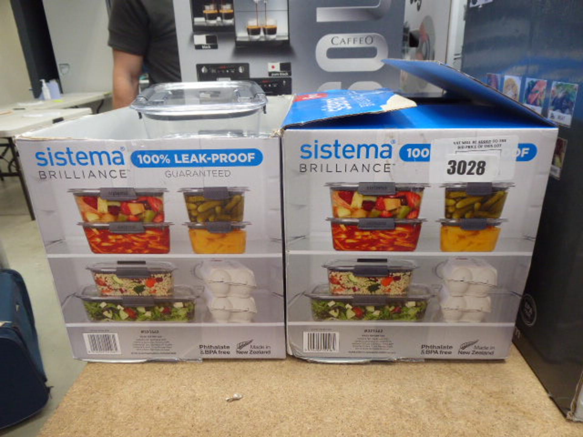 3094 - 2 Sistema food storage container sets