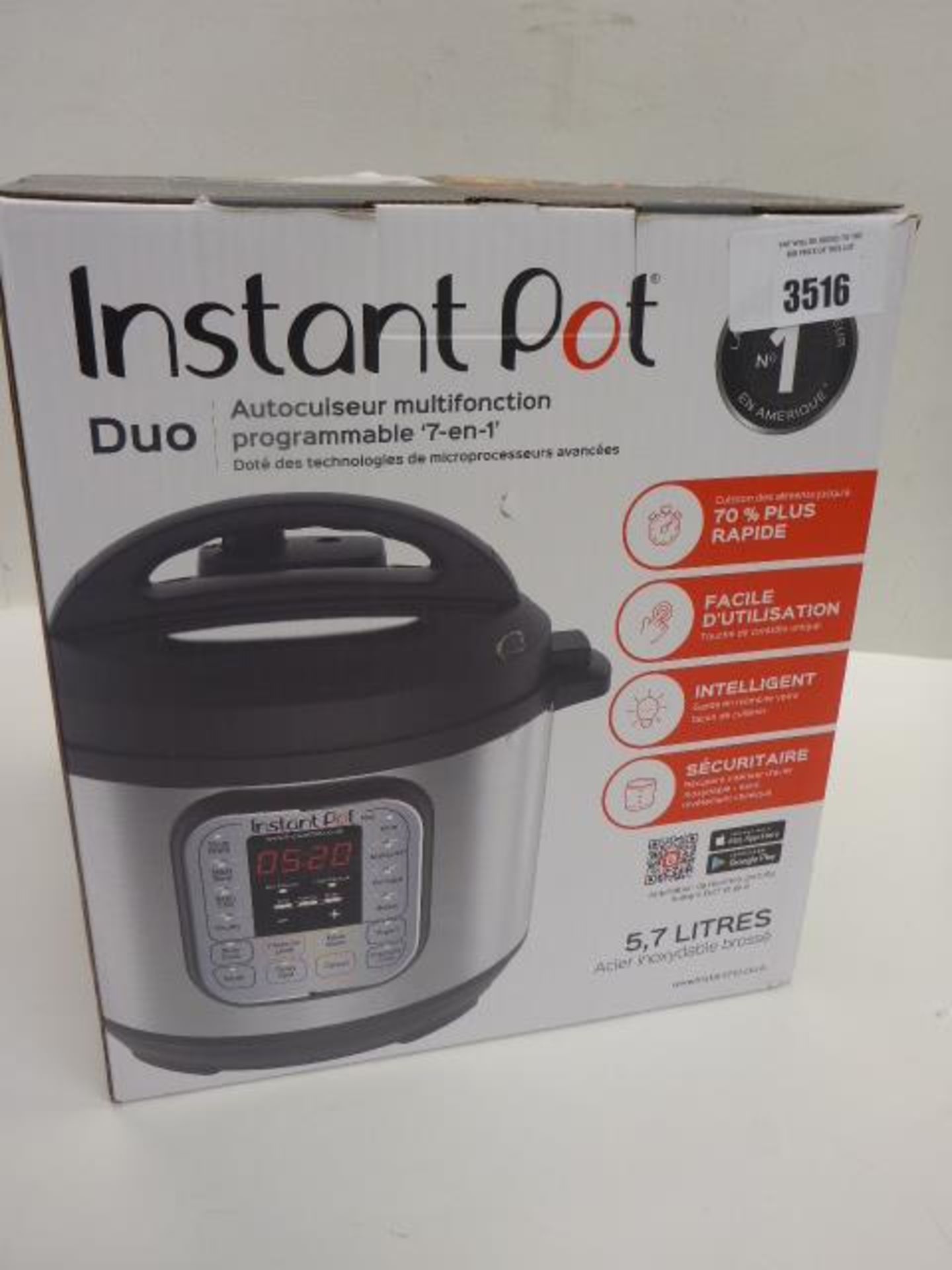 Duo 7 in 1 multi function Instant Pot