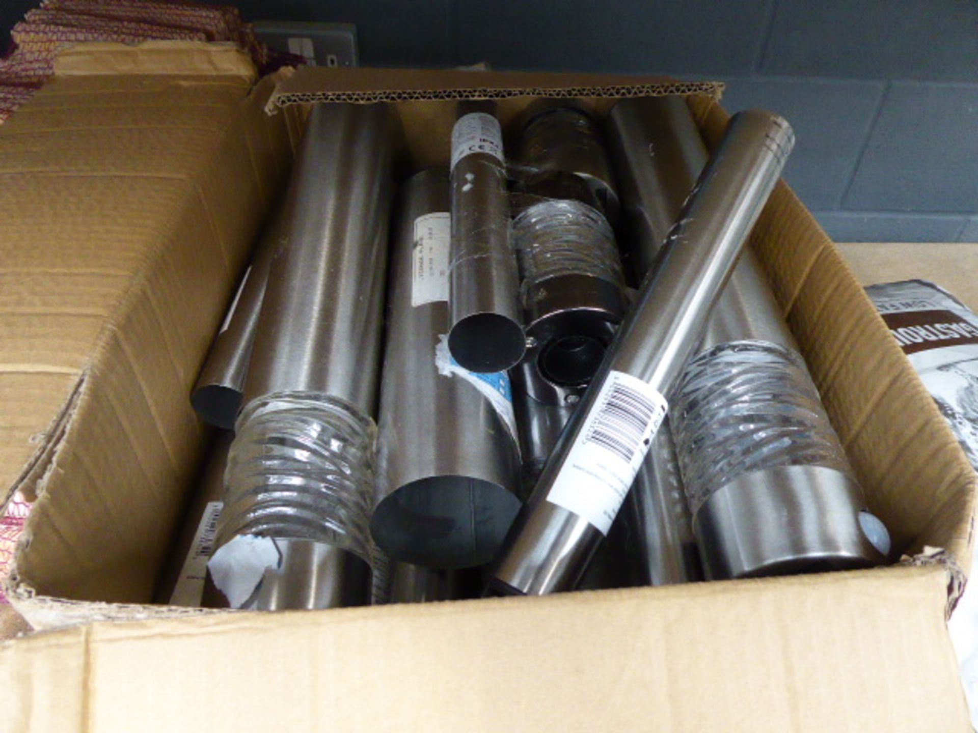 Box of stainless steel post lights