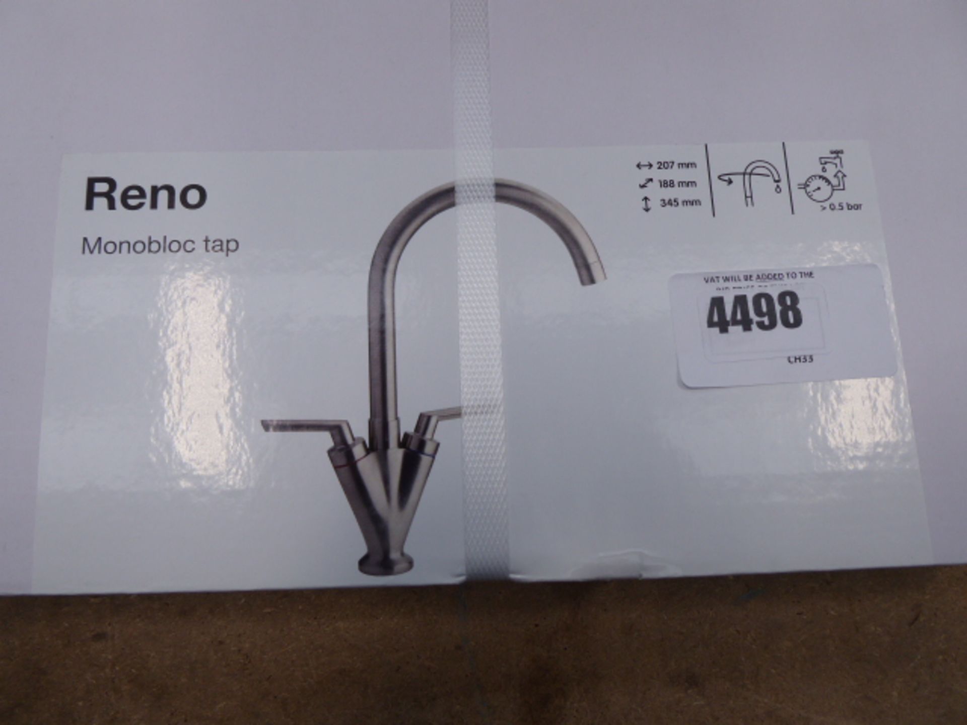 Reno boxed tap