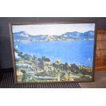 5647 Cezanne print- Mediterranean with villas