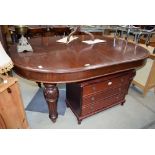 5272 Darkwood wind out dining table