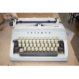 Triumph travelling typewriter