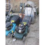 Tesco petrol powered lawn mower with grass box