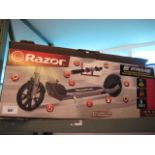 Boxed Razor E-Prime scooter