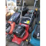 Rover EM46 self propelled petrol powered lawn mower with grass box