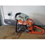 Petrol powered chainsaw