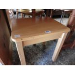 Beech occasional table