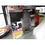 Heated massage cushion in box