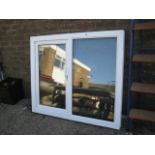 2 panelled window frame