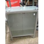 Frosted glass cabinet