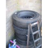 4 Michelin wheels with tyres