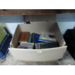 Large box of books