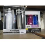 2 boxes of Contigo water bottles