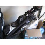 Golf bag with clubs incl. Wilson
