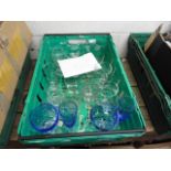 Crate of glassware