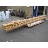 Large quantity of timber