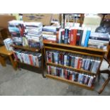 Large quantity of mainly hardback books on various war themes
