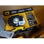 CAT rechargeable LED work light and Stanley knife