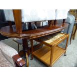 Reproduction extending dining table