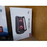 LG XBoom Go PK7 speaker with box