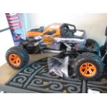 (1062) Childs remote control monster truck with controller