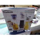 Boxed Trudeau oil and vinegar bottles