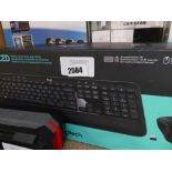 Logitek Advanced Combo wireless keyboard set