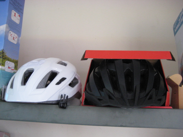 2 bike helmets