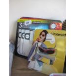 3 packs of 3 golfing gloves with Polaroid sunglasses