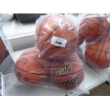 Bag of 4 Spalding basket balls