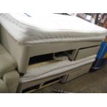 2 single divan beds with mattresses