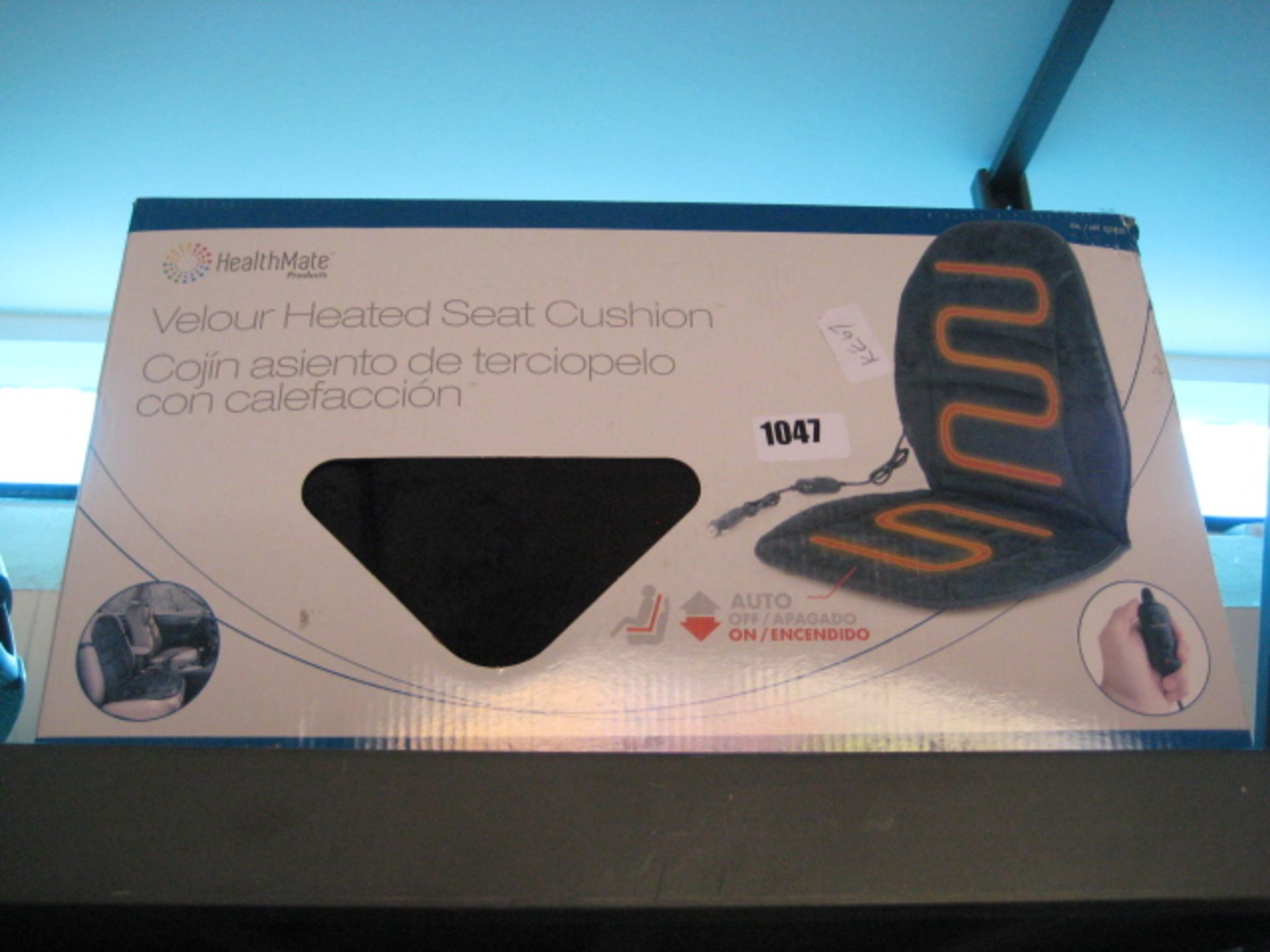 Health Mate Velour heated seat cushion