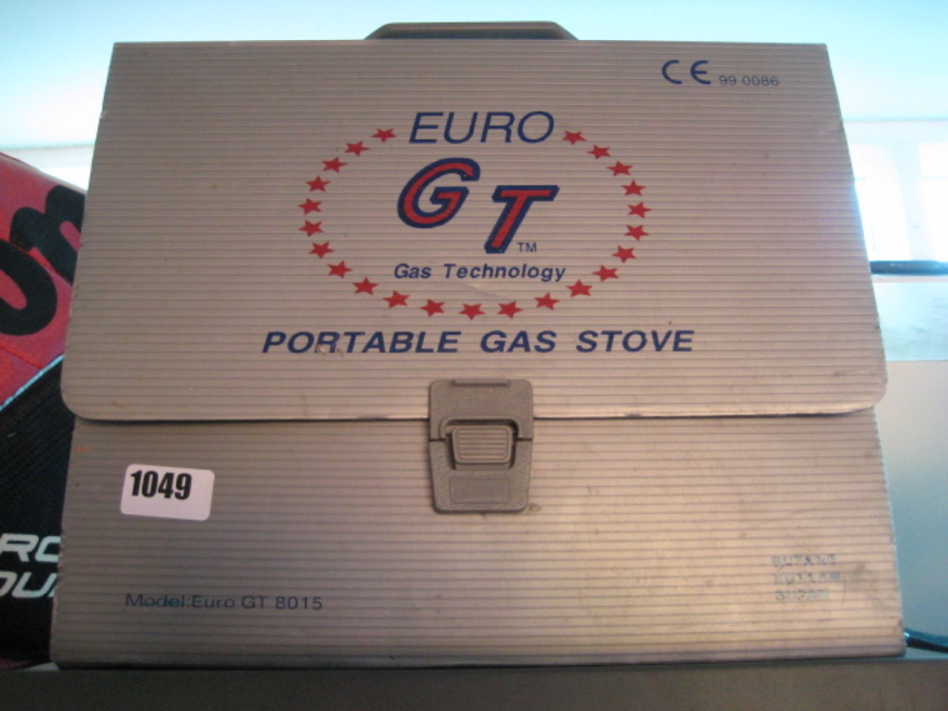 Euro GT portable gas stove in carry case