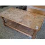 Pine coffee table