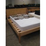 Pine queen size bed frame