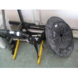 Car bike rack with pond sump holder