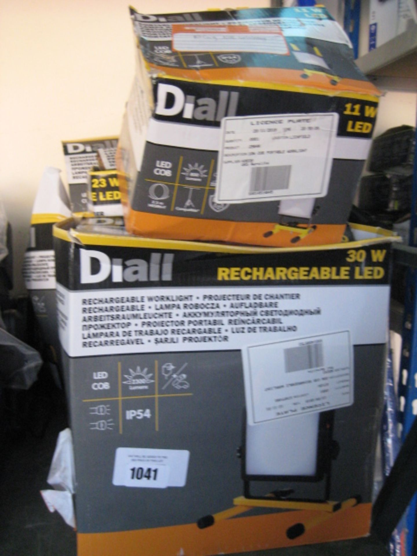 Quantity of various wattage Diall LED work lights