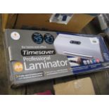 Boxed Timer Saver laminator