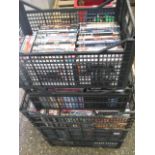 5 crates of DVDs