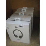 4 boxed pairs of Ministry of Sound headphones