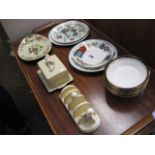 2 Wedgewood Beatrix Potter collector's plates with quantity of other crockery incl. Lurpak toast