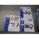 4 600 lumen 800w LAP solar powered floodlights