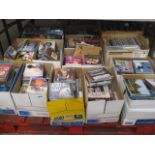 Pallet containing 14 boxes of CDs incl. Generation X, The Vines, Simon & Garfunkel, Maximo Park,