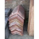 Quantity of ridge tiles