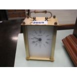 Ingersoll quartz carriage clock