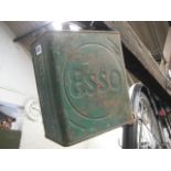 Green ESSO petroleum spirit can