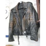 Vintage leather jacket