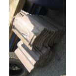 Large quantity of various roofing tiles